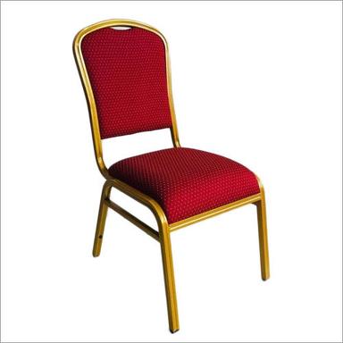 Red Steel Banquet Hall Chair