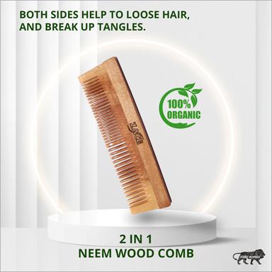 Light Brown 2 In 1 Comb