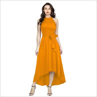 Orange Women Western Wear