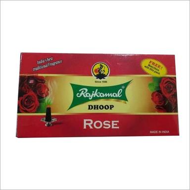 Black Rajkamal Match Box Rose Dhoop 20 Sticks