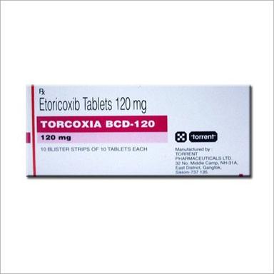 टोरकोक्सिया बीसीडी-120 मिलीग्राम (एटोरिकॉक्सीब) सामान्य दवाएं