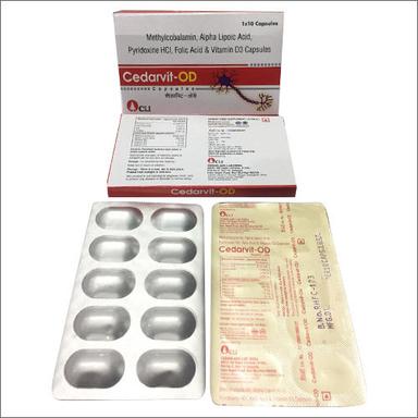 Methylcobalamin Alpha Lipoic Acid Pyridoxine Hcl Folic Acid And Vitamin D3 Capsules General Medicines
