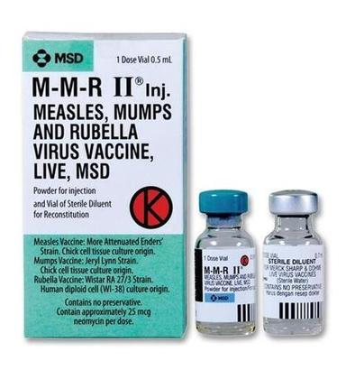  मीज़ल्स वैक्सीन मम्प्स वायरस वैक्सीन रूबेला वैक्सीन विशिष्ट दवा