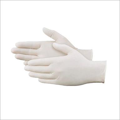 Acrylic White Examination Gloves