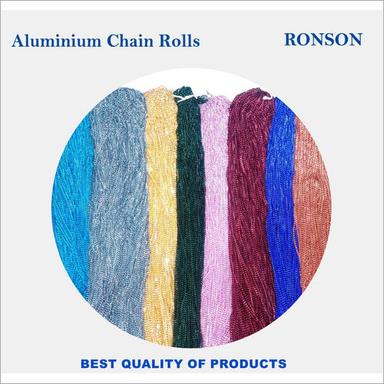 Metal Aluminium Multicolor Chain Roll