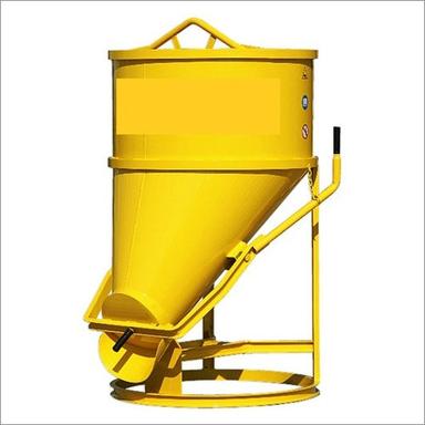Yellow Banana Type Concrete Bucket