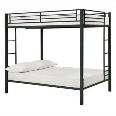  काला स्टेनलेस स्टील डबल बंक बेड