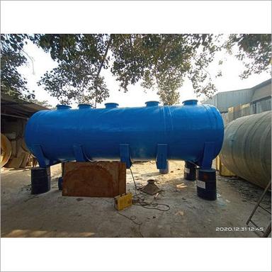 Blue Horizontal Frp Tanks