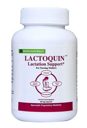 Ayurvedic Medicine Lactoquin Lactation Support Capsules For Nursing Mothers