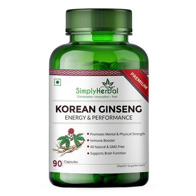 Korean Ginseng Capsules Supplement Efficacy: Promote Nutrition