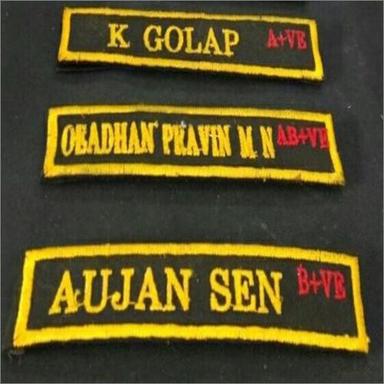 Cotton Army Uniform Name Plate