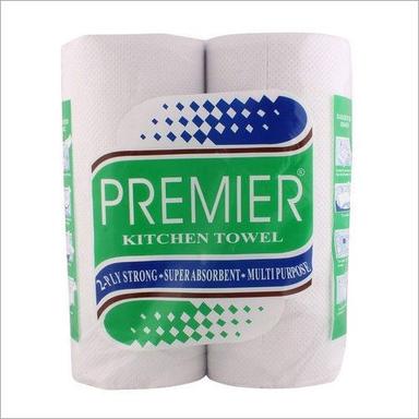 White Premier Kitchen Tissue Towel Roll