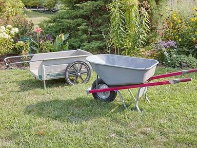 Bigapple Garden Wheel Barrow With 90L Water And 160Kg Weight Loading Capacity Usage: Commercial