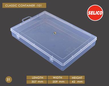  पारदर्शी क्वालिटी 101 प्लास्टिक पैकेजिंग बॉक्स