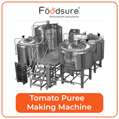 Tomato Puree Processing Plant - Capacity: Upto 3000 Kg/Hr