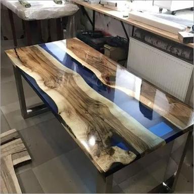 Indian Live Edge Epoxy Table Top