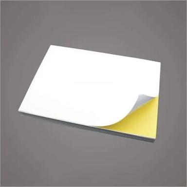White Self Adhesive Paper