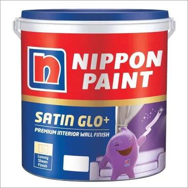 Liquid 4 L Nippon Paint Satin Glo Plus Interior Wall Finish
