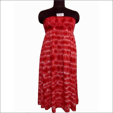 Washable Rayon Tie Dye Dress