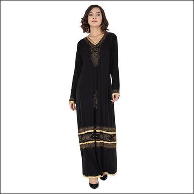 Washable Ladies Imported Fabric Lycra Abaya