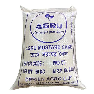 Dark Brown Agru Mustard Cake (Grounded)- 50 Kg Bag