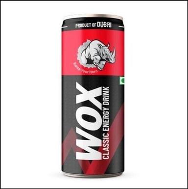 Wox Energy Drink Classic Edition Packaging: Box