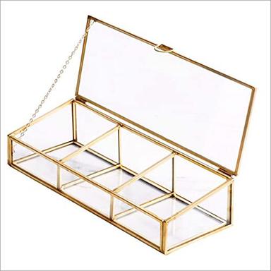 Gold Coated Jewellery Gift Box Design: Plain