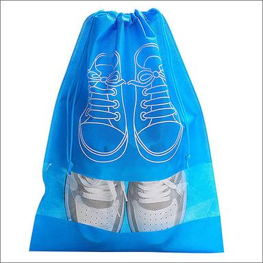 Blue 12.6X17.3 Inch Shoes Bag