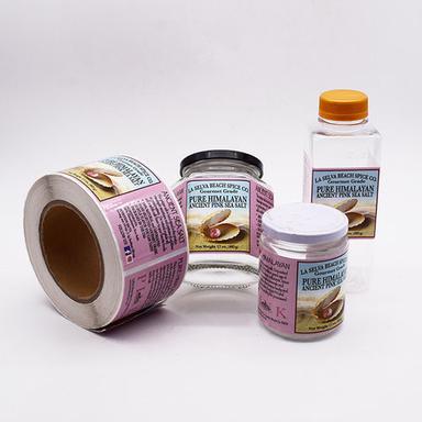 Any Customize Shape Food Product Labels