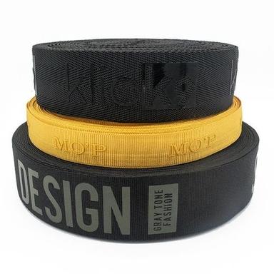 Any Customize Shape Printed Twill Tapes