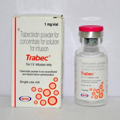  इन्फ्यूजन के लिए ट्रेबेक 1mg सॉल्यूशन 