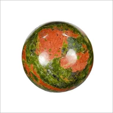 Green And Pink Unakite Sphere