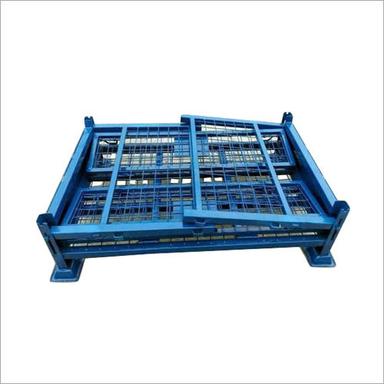 Blue Foldable Pallet Container