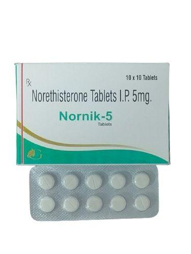 नोरेथिस्टरोन 5mg टैब (नॉर्निक -5)