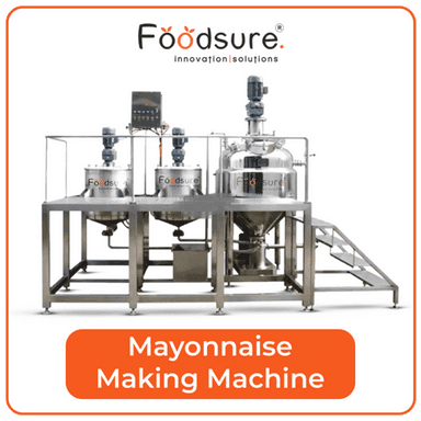 Mayonnaise Making Machine Capacity: Upto 3000 Kg/Hr