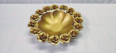 Rose Lotus Urli 9 inch