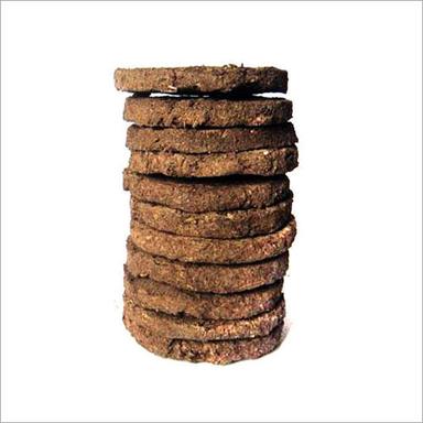 Brown Cow Dung Cake