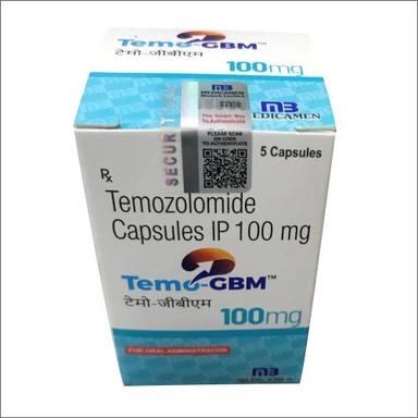 100Mg Temozolomide Capsules Ip General Medicines