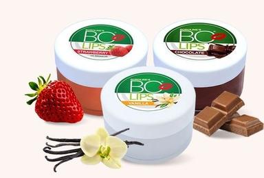 Boroline Bo Lips Flavored Lip Balm Chocolate Strawberry And Vanilla Lip Care 10G Age Group: Adult