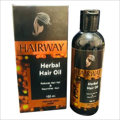 Black Herbal Hair Oil