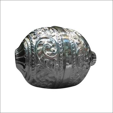 Gift 99% Pure Silver Nariyal Cover