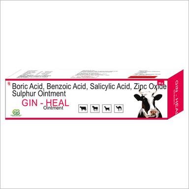 50G Boric Acid Benzoic Acid Salicylic Zinc Oxide Sulphur Ointment Ingredients: Animal Extract