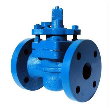 Blue Cast Iron Plug Valve