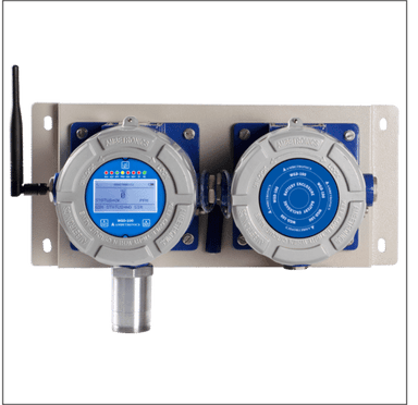 Cast Aluminium Battery Powered Wireless Gas Detector