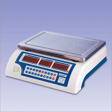 Blue And White Piece Counting Weighing Scale
