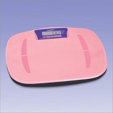 Pink Abs Person Weighing Scale