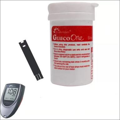 Plastic Gluco One Bg 03 Test Strips