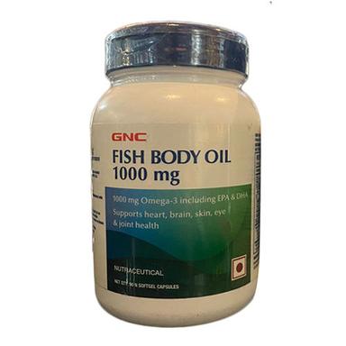1000 Mg Fish Body Oil Capsule General Medicines