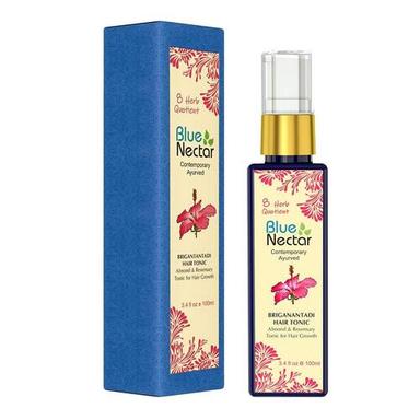 Transparent Blue Nectar Hair Growth Serum With Rosemary Oil 8 Herbs 100Ml