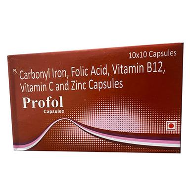 Carbonyl Iron Zinc Capsules General Medicines